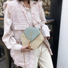 Load image into Gallery viewer, Handmade Woven Beach Circle Bohemia Shoulder Bag