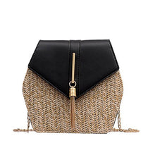 Load image into Gallery viewer, Handmade Woven Beach Circle Bohemia Shoulder Bag
