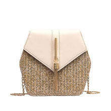 Load image into Gallery viewer, Handmade Woven Beach Circle Bohemia Shoulder Bag