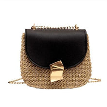 Load image into Gallery viewer, Handmade Woven Beach Circle Bohemia Shoulder Bag