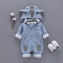 Load image into Gallery viewer, jumpsuit cotton long-sleeve