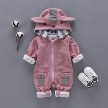 Load image into Gallery viewer, jumpsuit cotton long-sleeve